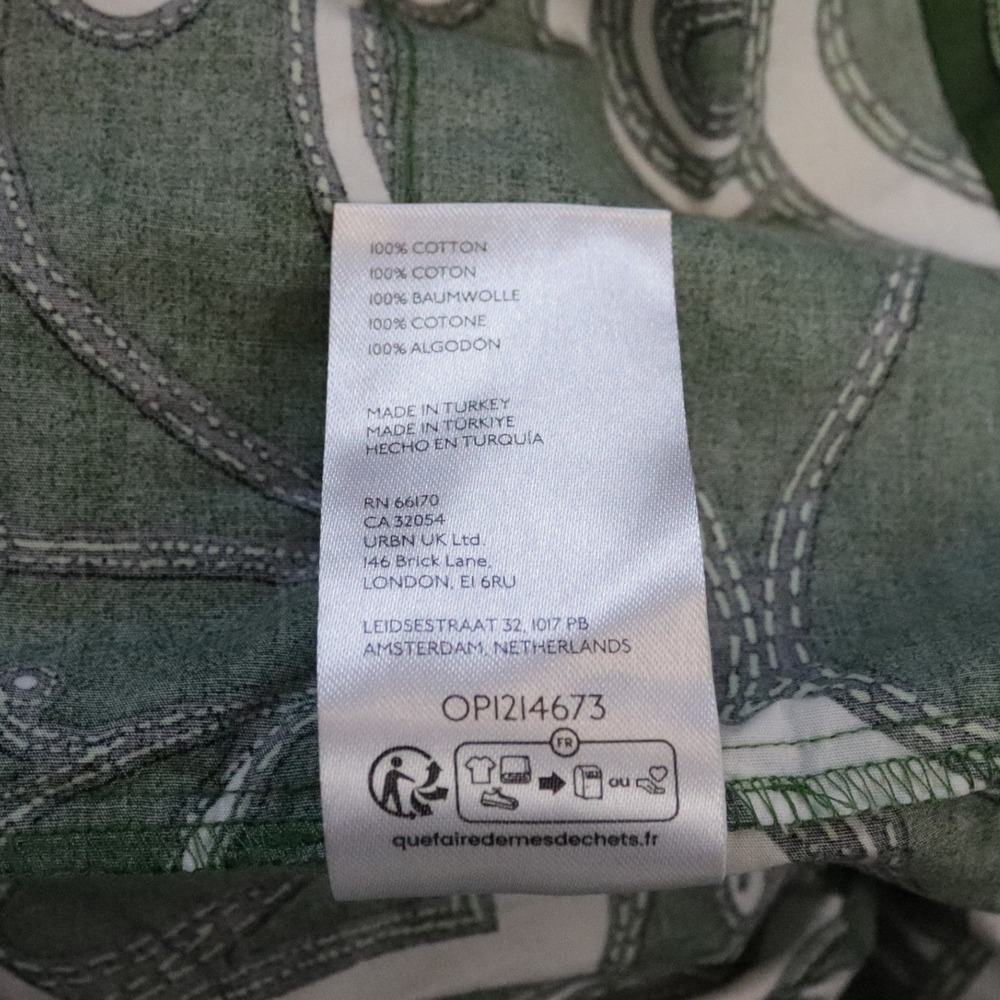 Anthropologie Somerset Maxi Dress Hunter Dark Green Paisley 1X - Picture 12 of 12